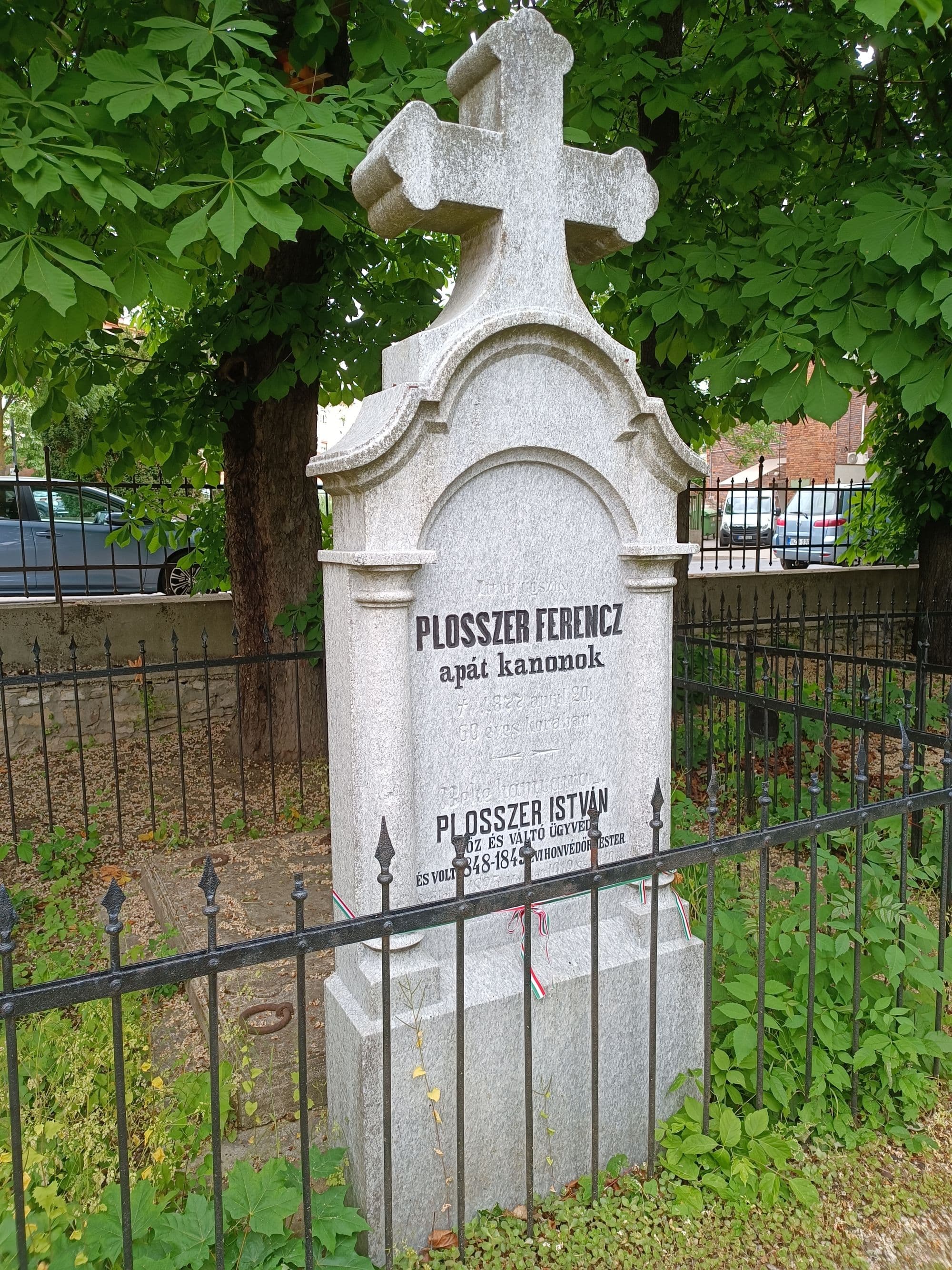 Plosszer Ferenc sírja
