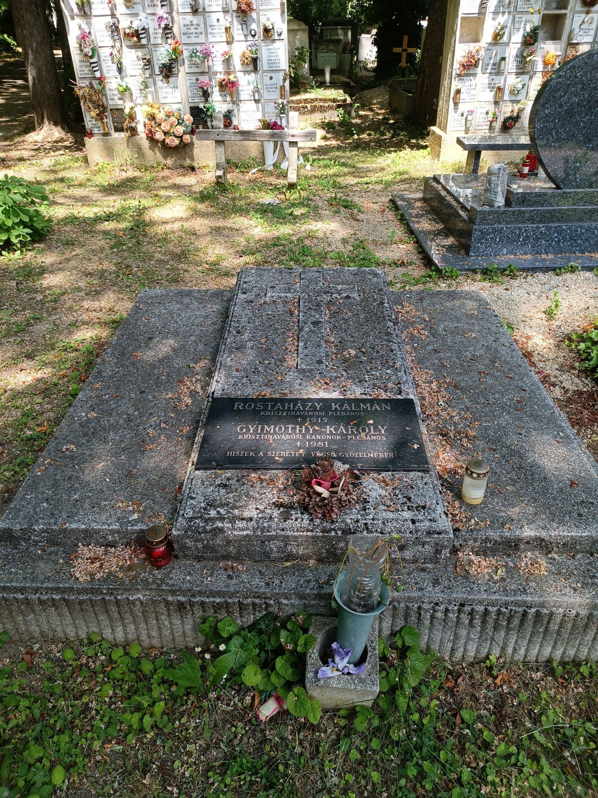 Rostaházy Kálmán sírja