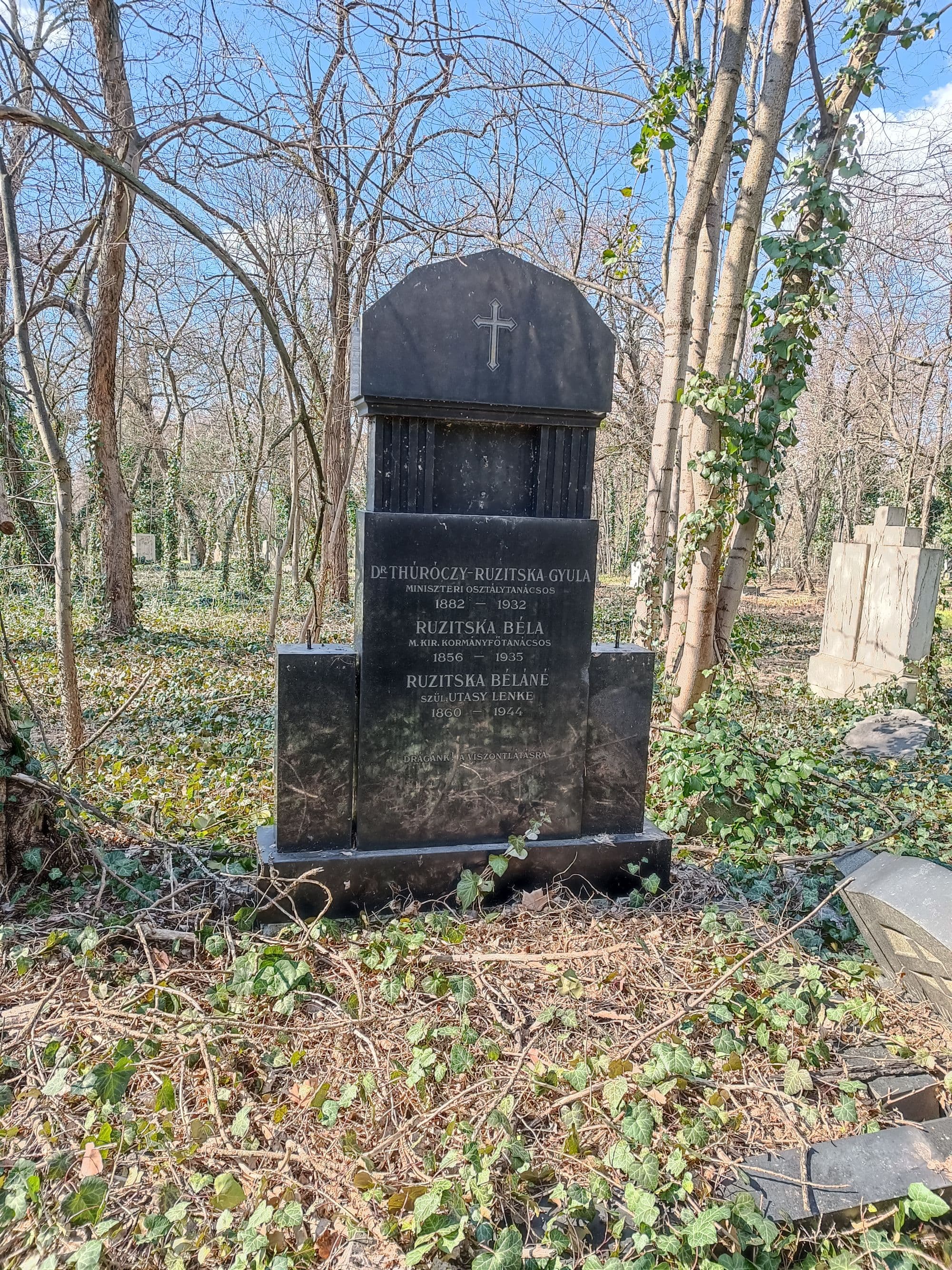 Ruzitska Béla sírja