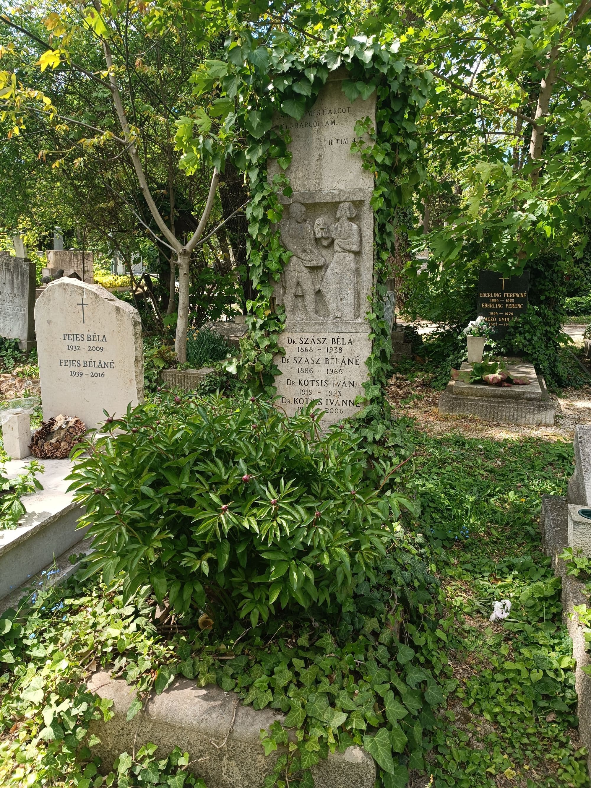szemerjai Szász Béla sírja